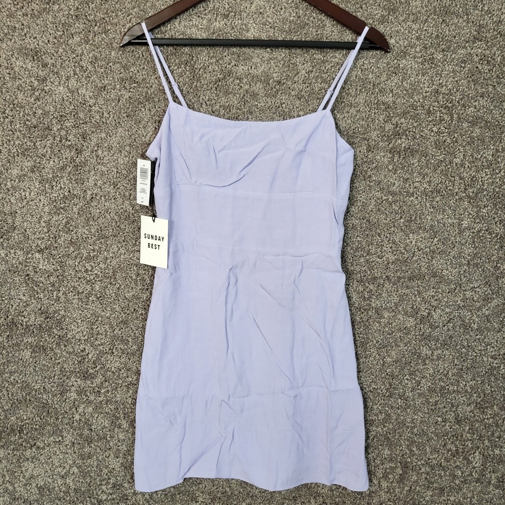 Sunday Best Jackson Mini Dress Lavish Lavender Purple CCV02-08-8737-SU22 NWT S/P - Picture 2 of 11